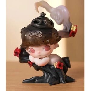 SOLD - Pop Mart Dimoo stories in the cup: sandalwood incense burner